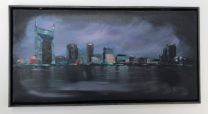 Nashville Skyline Painting