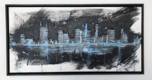 Nashville Skyline Painting