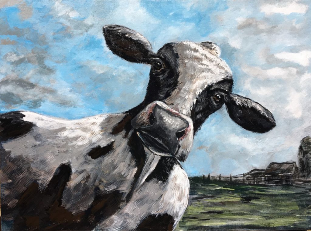 cow painting