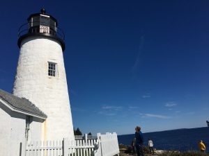 Pemaquid Point Lighthouse in Bristol, Maine