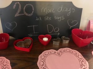 Valentine's Day bridal shower